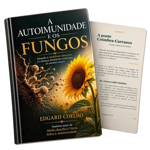 Livro A Autoimunidade e os Fungos, de Edgar Coelho